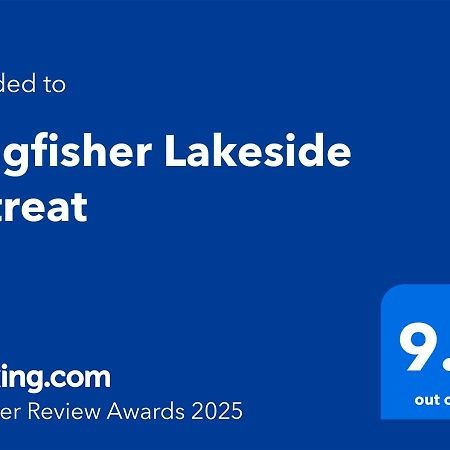 Kingfisher Lakeside Retreat Trafalgar Esterno foto